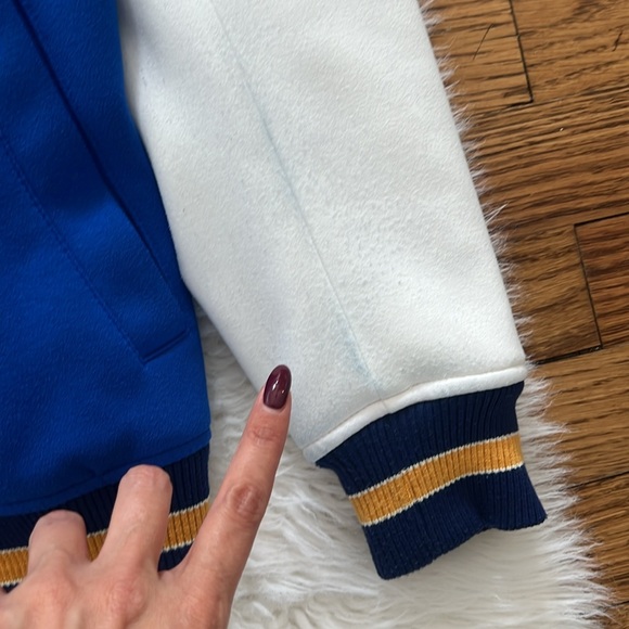 Zara man’s varsity jacket royal blue - Picture 9 of 9